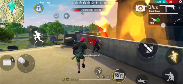 Free Fire Jump Shot