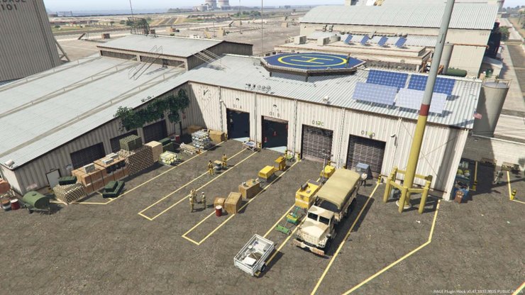 Gta 5 Military Base Zombie Base