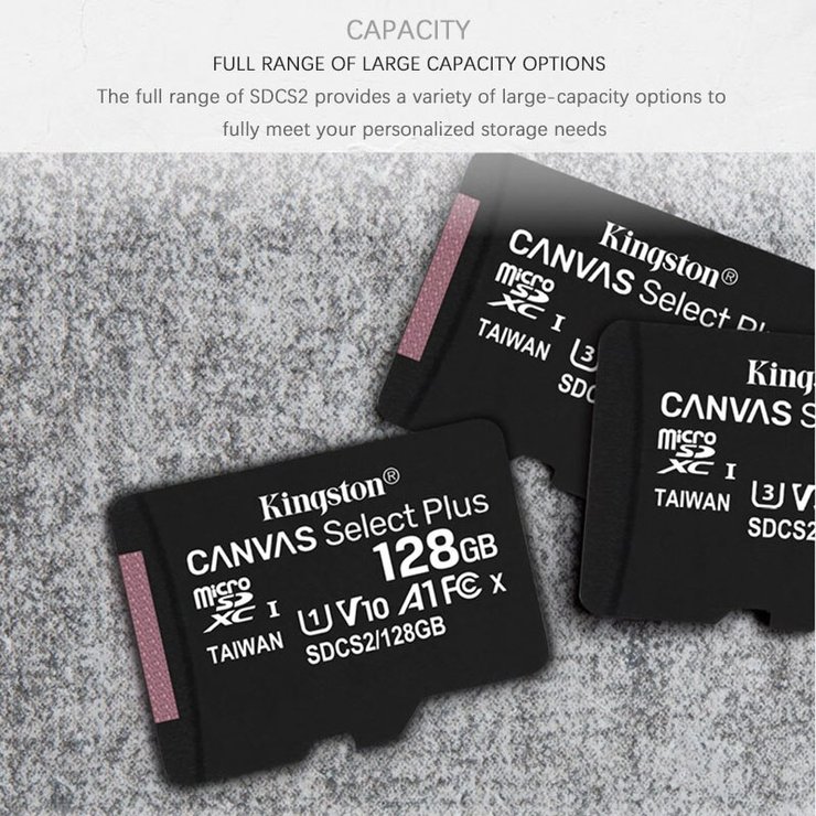 Kingston Canvas Select Microsdxc