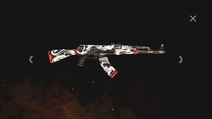 Flaming Dragon Ak 47