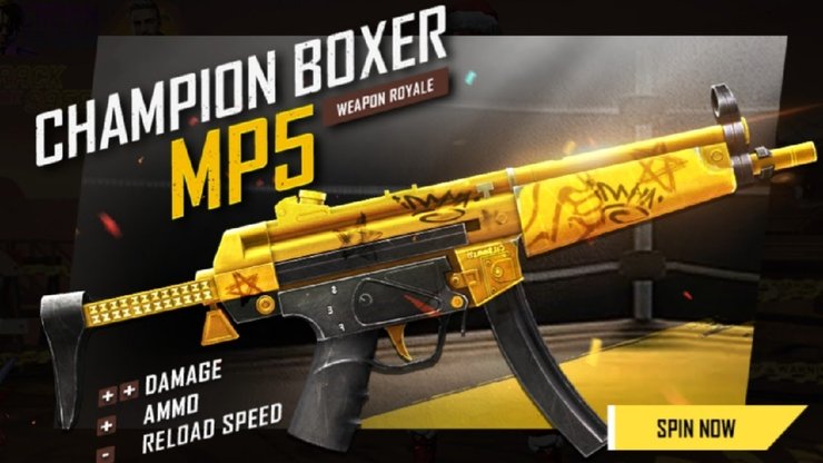 Top 5 Best MP5 Skins In Free Fire