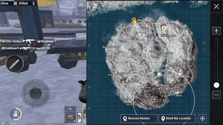 The Circle Sometimes Shrinks Like This In Vikendi