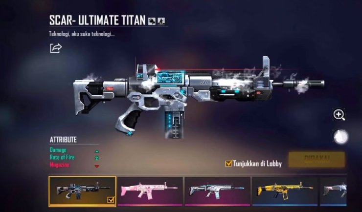 Garena Free Fire: How To Acquire The Futuristic Scar Weapon