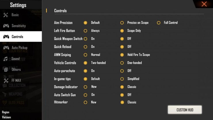 how to open scope in free fire pc