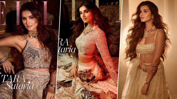Tara Sutaria Poses On The Cover Of Elle India