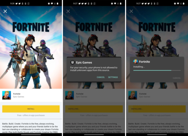 epic games launcher apk award