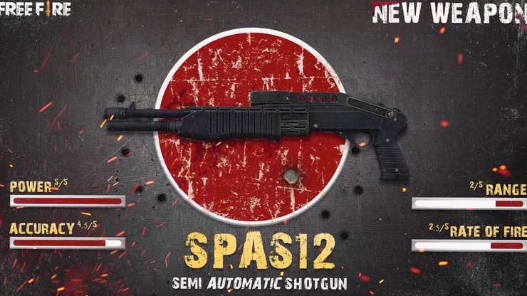 Spas12 Free Fire