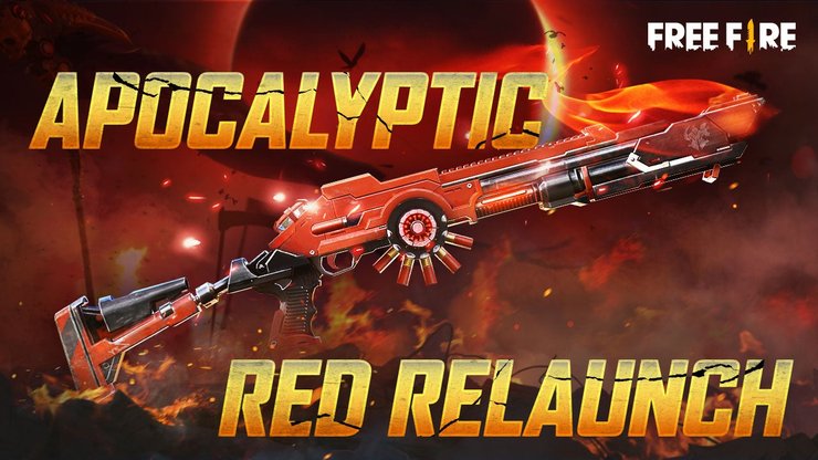 Free Fire New Event In Indian Server: M1014 Apocalyptic Red Incubator