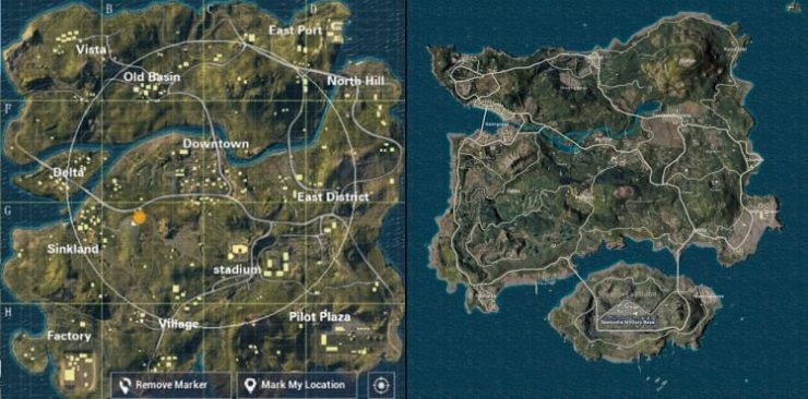 PUBG Mobile Vs. PUBG Mobile Lite: Differences In Maps And Guns