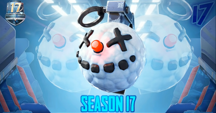 PUBG Mobile Season 17 Royale Pass Rewards- Explosive Snowball

Image credit ShooterYT