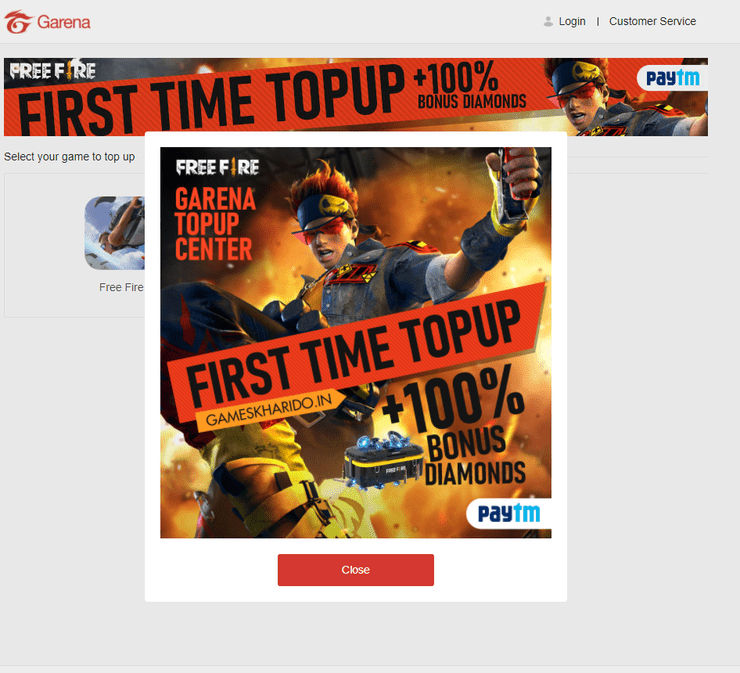 top up in free fire website