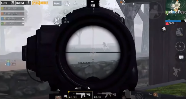 Use 6x Scope As 3x Scope To See Clearly