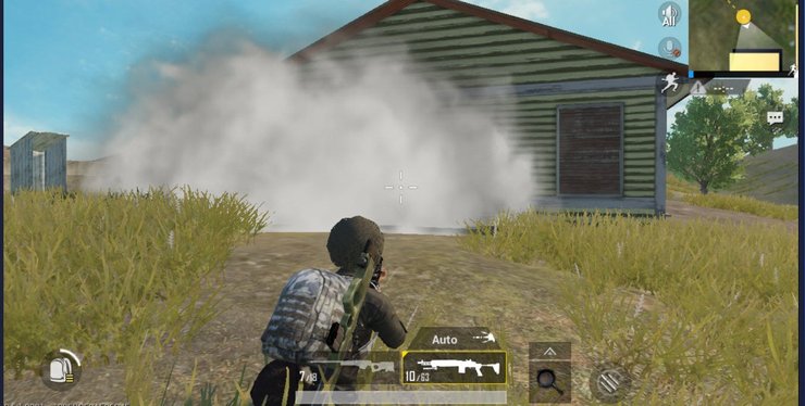 Pubg Mobile Use Smoke Grenades