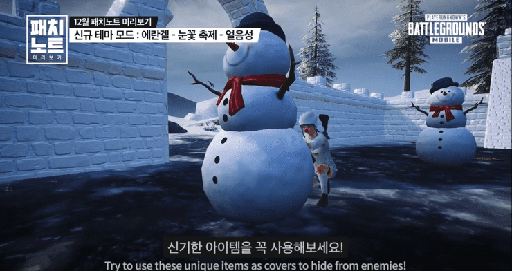 Use Snowman As Cover
