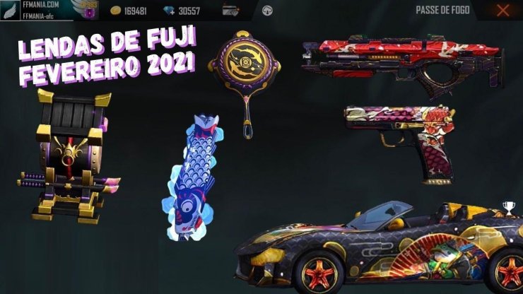 Itens Do Passe De Elite Fevereiro 2021