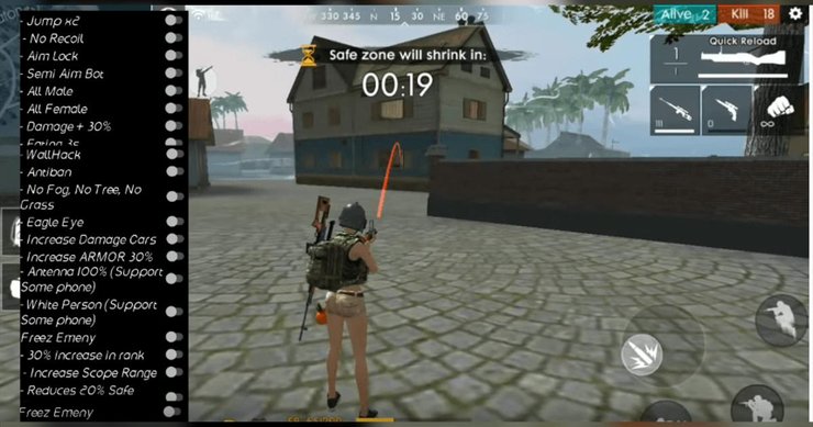 download free fire hack version for android