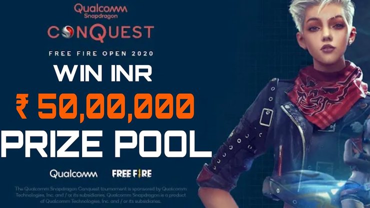 Snapdragon Conquest Free Fire Open 2020 Prize Pool