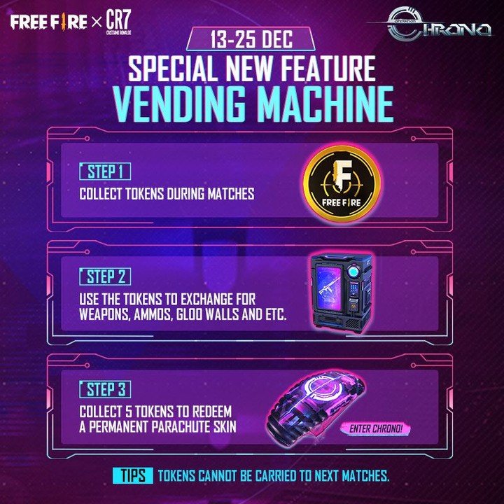 Free Fire Chrono Vending Machine