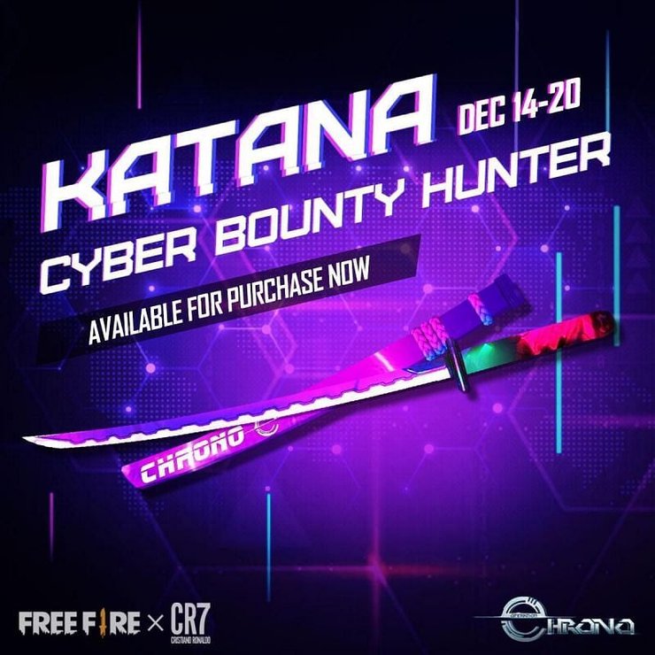 Cyber Bounty Hunter Katana