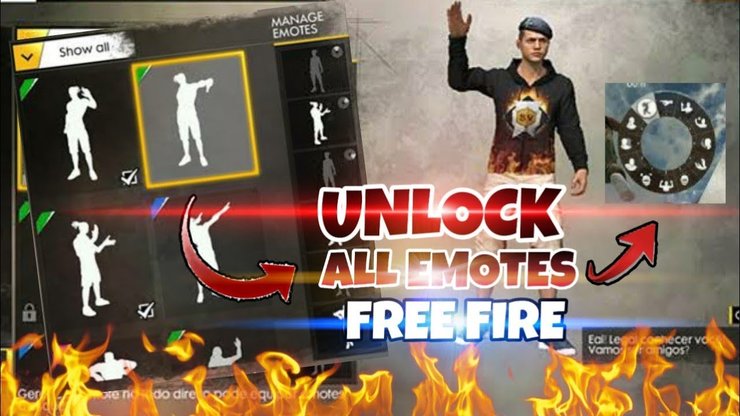 How To Get Free Emotes In Free Fire 2020 Unlock All Emotes For Free Tharkistan Com For Gamer S