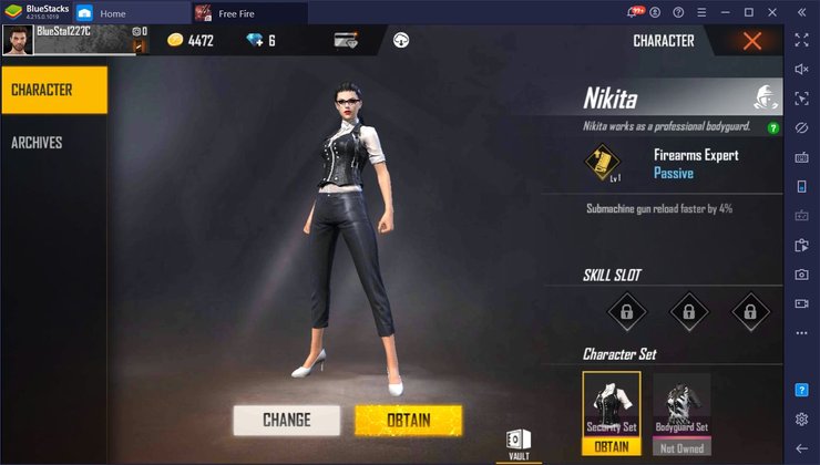 Nikita Free Fire