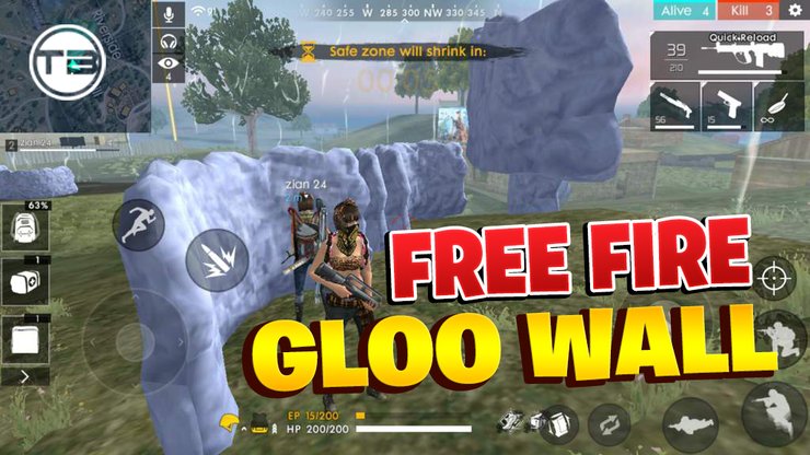 Free Fire Gloo Wall