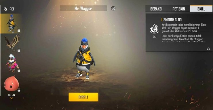Free Fire New Pet Name Collection In December 2020