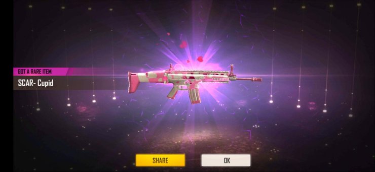 Scar Cupid Free Fire