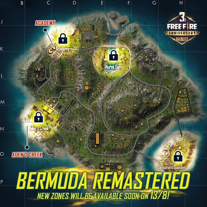 New Bermuda Map