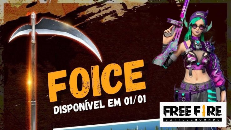 Foice Free Fire Nova Arma Branca Chega Em Momento