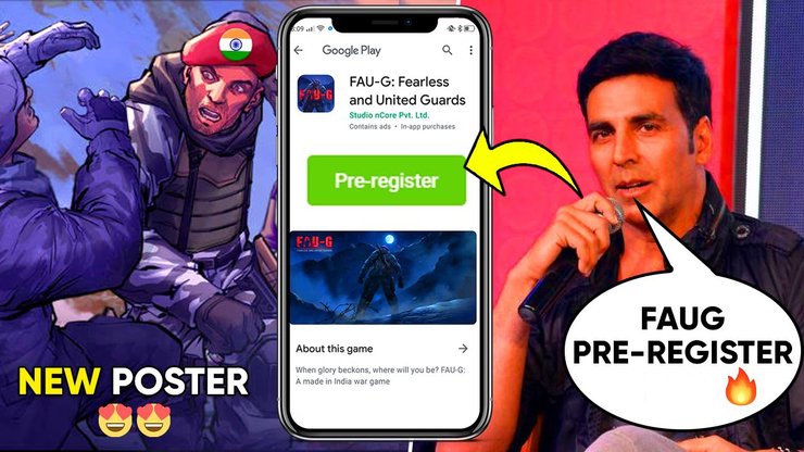 Faug Pre Registration