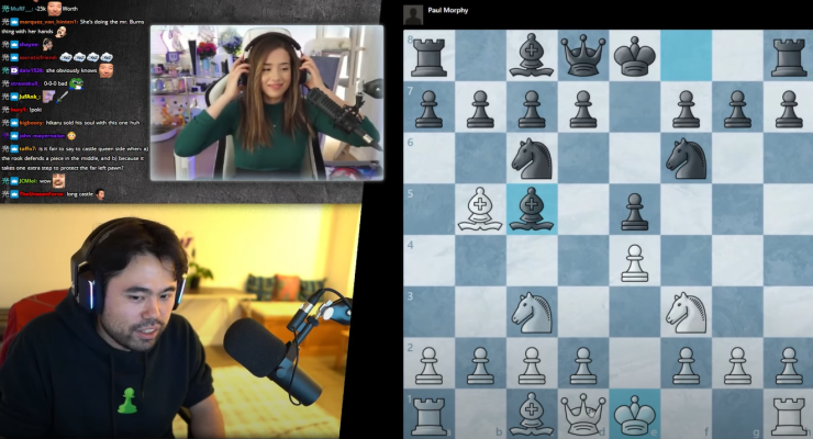 Pokimane Play Chess With Pro Player