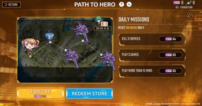 Path to Hero web event