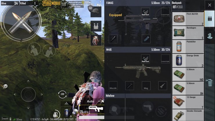 Famas pubg mobile где найти