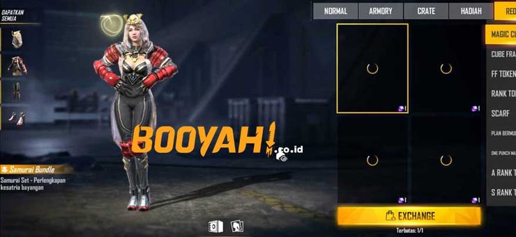 Free Fire Next Magic Cube Bundle