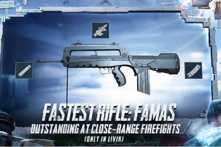 Pubg Mobile Famas Famas Rifle Update