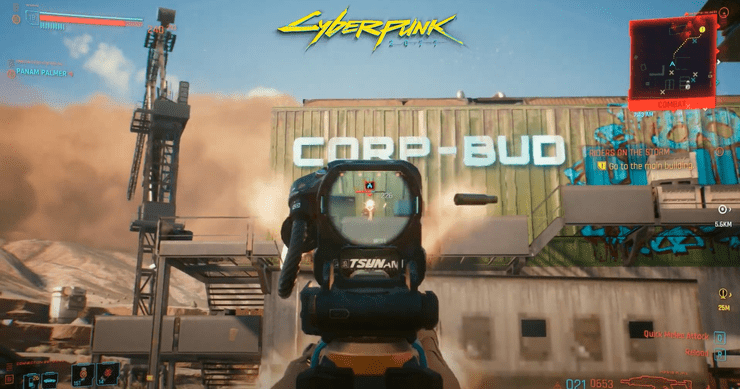 Cyberpunk 2077 Modern Weapons