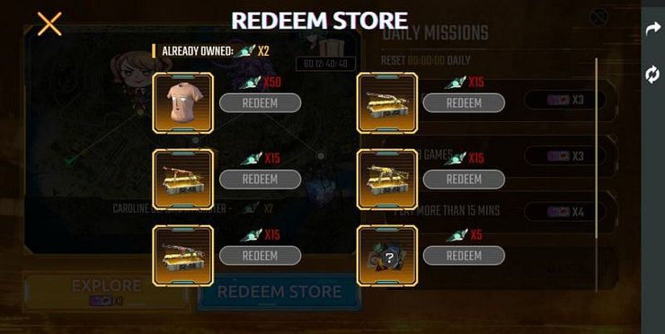 Redeem Store