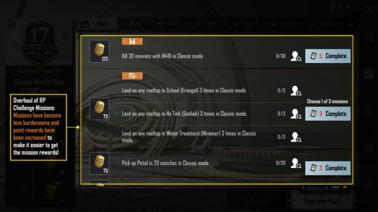 New Missions