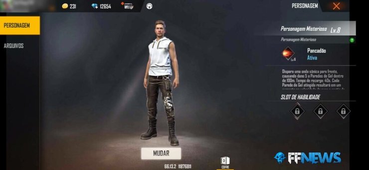 Free Fire Skyler Character