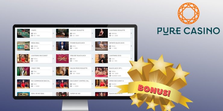 Pure Casino Bonus