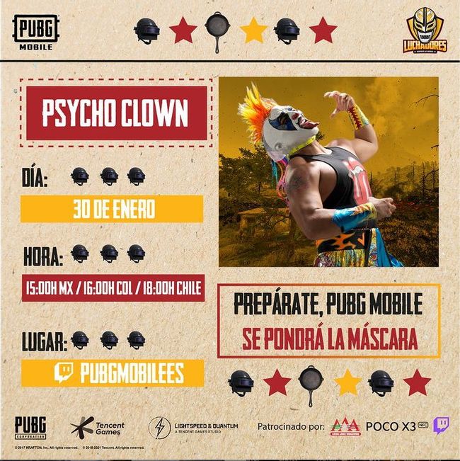 aaa lucha libre pubg mobile 