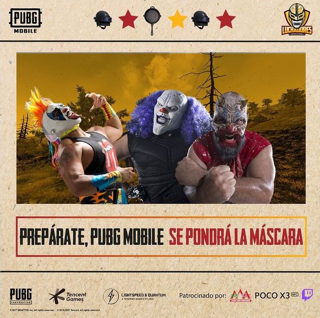 Lucha Libre x pubg mobile 