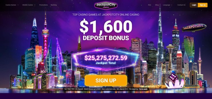 Jackpotcity online casino big fish