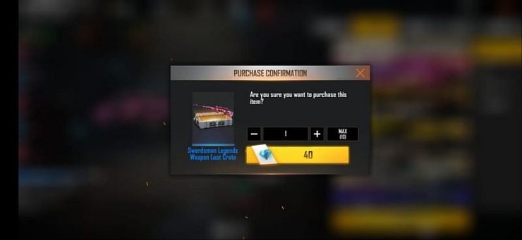 Free Fire How To Obtain The Exclusive SVD Swordsman