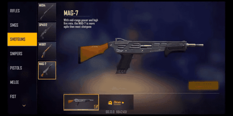 Mag7 Free Fire