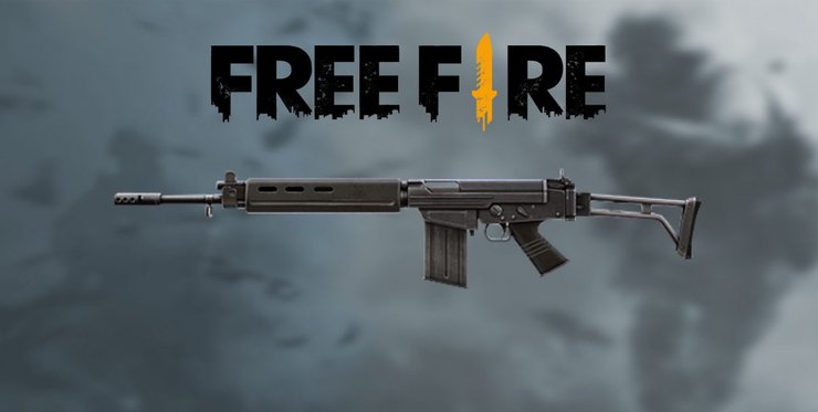 Logo Free Fire Arma Parafal