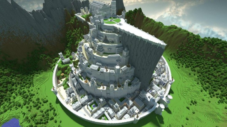 Minecraft Minas Tirith