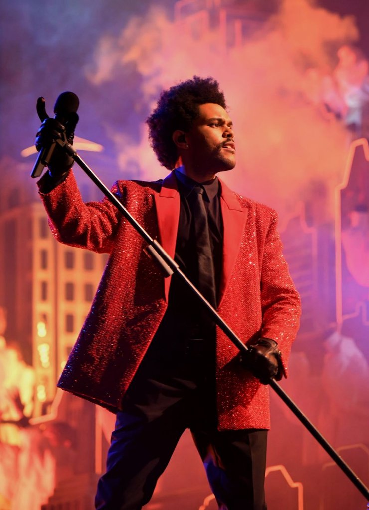 The Weeknd 55th Super Bowl 5