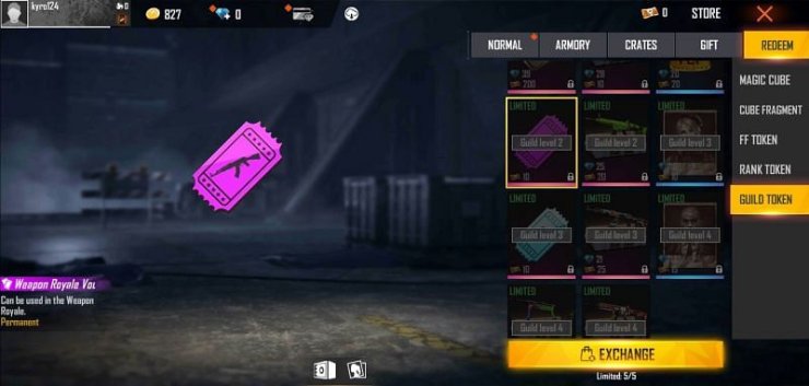 Weapon Royale Voucher